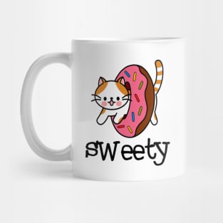 Donut and cat Mug